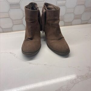 Elegant Brown Ankle Booties
